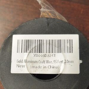 Gold Aluminum Craft Wire